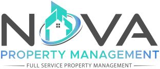 Nova Property Management logo and illustration