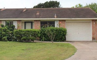 A house with a garage and trees